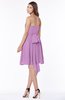 ColsBM Kaylee Orchid Gorgeous A-line Sleeveless Half Backless Knee Length Ruching Bridesmaid Dresses
