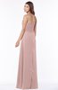 ColsBM Anne Blush Pink Modern A-line Bateau Sleeveless Half Backless Floor Length Bridesmaid Dresses