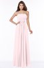 ColsBM Anne Petal Pink Modern A-line Bateau Sleeveless Half Backless Floor Length Bridesmaid Dresses