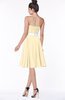 ColsBM Braelynn Cornhusk Mature A-line Sleeveless Knee Length Pick up Bridesmaid Dresses