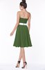ColsBM Braelynn Garden Green Mature A-line Sleeveless Knee Length Pick up Bridesmaid Dresses