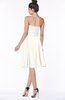 ColsBM Braelynn Whisper White Mature A-line Sleeveless Knee Length Pick up Bridesmaid Dresses