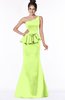 ColsBM Brittany Sharp Green Elegant Mermaid Sleeveless Satin Floor Length Bridesmaid Dresses