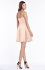 ColsBM Hadlee Almost Apricot Luxury A-line Sleeveless Knee Length Plainness Bridesmaid Dresses