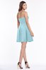ColsBM Hadlee Aqua Luxury A-line Sleeveless Knee Length Plainness Bridesmaid Dresses