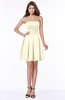 ColsBM Hadlee Bleached Sand Luxury A-line Sleeveless Knee Length Plainness Bridesmaid Dresses