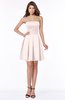 ColsBM Hadlee Blush Luxury A-line Sleeveless Knee Length Plainness Bridesmaid Dresses