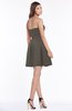 ColsBM Hadlee Chocolate Brown Luxury A-line Sleeveless Knee Length Plainness Bridesmaid Dresses