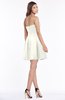 ColsBM Hadlee Cream Luxury A-line Sleeveless Knee Length Plainness Bridesmaid Dresses