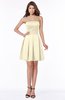 ColsBM Hadlee Egret Luxury A-line Sleeveless Knee Length Plainness Bridesmaid Dresses