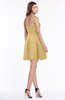 ColsBM Hadlee Gold Luxury A-line Sleeveless Knee Length Plainness Bridesmaid Dresses