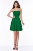 ColsBM Hadlee Green Luxury A-line Sleeveless Knee Length Plainness Bridesmaid Dresses