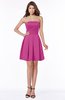 ColsBM Hadlee Hot Pink Luxury A-line Sleeveless Knee Length Plainness Bridesmaid Dresses