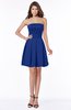 ColsBM Hadlee Nautical Blue Luxury A-line Sleeveless Knee Length Plainness Bridesmaid Dresses