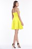 ColsBM Hadlee Pale Yellow Luxury A-line Sleeveless Knee Length Plainness Bridesmaid Dresses