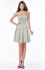 ColsBM Hadlee Platinum Luxury A-line Sleeveless Knee Length Plainness Bridesmaid Dresses