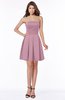 ColsBM Hadlee Silver Pink Luxury A-line Sleeveless Knee Length Plainness Bridesmaid Dresses