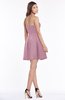 ColsBM Hadlee Silver Pink Luxury A-line Sleeveless Knee Length Plainness Bridesmaid Dresses