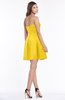ColsBM Hadlee Yellow Luxury A-line Sleeveless Knee Length Plainness Bridesmaid Dresses