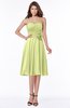 ColsBM Tibby Lime Sherbet Modest A-line Sleeveless Half Backless Knee Length Flower Bridesmaid Dresses