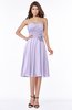 ColsBM Tibby Pastel Lilac Modest A-line Sleeveless Half Backless Knee Length Flower Bridesmaid Dresses