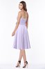 ColsBM Tibby Pastel Lilac Modest A-line Sleeveless Half Backless Knee Length Flower Bridesmaid Dresses