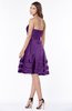 ColsBM Evalyn Amaranth Purple Modern A-line Strapless Zip up Satin Plainness Bridesmaid Dresses