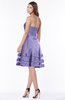 ColsBM Evalyn Aster Purple Modern A-line Strapless Zip up Satin Plainness Bridesmaid Dresses