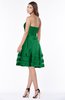 ColsBM Evalyn Green Modern A-line Strapless Zip up Satin Plainness Bridesmaid Dresses
