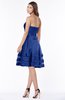 ColsBM Evalyn Nautical Blue Modern A-line Strapless Zip up Satin Plainness Bridesmaid Dresses