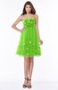 ColsBM Sandy Classic Green Romantic A-line Bateau Sleeveless Appliques Bridesmaid Dresses