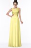 ColsBM Juliet Daffodil Elegant A-line Chiffon Floor Length Lace Bridesmaid Dresses