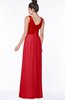 ColsBM Juliet Red Elegant A-line Chiffon Floor Length Lace Bridesmaid Dresses