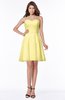 ColsBM Henley Daffodil Mature Sweetheart Satin Knee Length Lace Bridesmaid Dresses