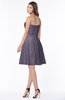 ColsBM Henley Mulled Grape Mature Sweetheart Satin Knee Length Lace Bridesmaid Dresses