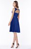 ColsBM Marilyn Electric Blue Elegant A-line Scoop Sleeveless Lace Bridesmaid Dresses