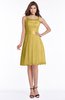 ColsBM Marilyn Misted Yellow Elegant A-line Scoop Sleeveless Lace Bridesmaid Dresses