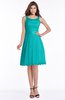 ColsBM Marilyn Viridian Green Elegant A-line Scoop Sleeveless Lace Bridesmaid Dresses