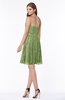 ColsBM Penelope Gleam Modest Sweetheart Zip up Satin Knee Length Lace Bridesmaid Dresses