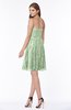 ColsBM Penelope Seacrest Modest Sweetheart Zip up Satin Knee Length Lace Bridesmaid Dresses