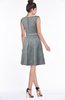 ColsBM Leigh Silver Sconce Modest A-line Sleeveless Zip up Satin Lace Bridesmaid Dresses