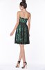 ColsBM Kenya Mint Green Romantic A-line Strapless Sleeveless Knee Length Bridesmaid Dresses