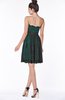 ColsBM Kenya Pepper Green Romantic A-line Strapless Sleeveless Knee Length Bridesmaid Dresses