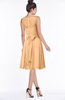 ColsBM Helen Apricot Glamorous A-line Scoop Zip up Chiffon Sash Bridesmaid Dresses