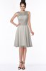 ColsBM Helen Ashes Of Roses Glamorous A-line Scoop Zip up Chiffon Sash Bridesmaid Dresses