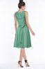 ColsBM Helen Beryl Green Glamorous A-line Scoop Zip up Chiffon Sash Bridesmaid Dresses