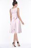 ColsBM Helen Blush Glamorous A-line Scoop Zip up Chiffon Sash Bridesmaid Dresses