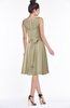 ColsBM Helen Candied Ginger Glamorous A-line Scoop Zip up Chiffon Sash Bridesmaid Dresses
