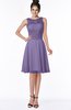 ColsBM Helen Chalk Violet Glamorous A-line Scoop Zip up Chiffon Sash Bridesmaid Dresses