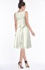 ColsBM Helen Cream Glamorous A-line Scoop Zip up Chiffon Sash Bridesmaid Dresses